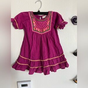 Peek Baby Girl Dress Size 3-6 3TPink  Smocked